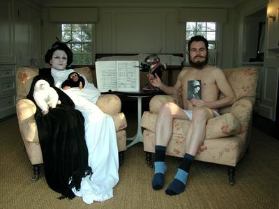  / Director Noterdaeme with Madame Butterfly and Members of the HoMu Board of Trustees at their First Annual Silent Retreat in East Hampton, NY (2003)